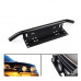 Car-styling Auto License Plate Light Frame Led Light Bar Working Lights Fog Lamp Number Plate Mounting Bracket Holder